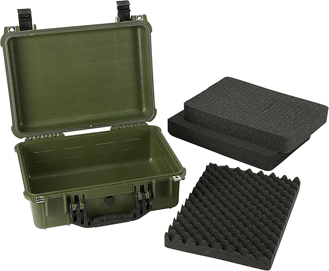 Strongway 16In. Plastic Waterproof Storage Case, Green, Model# Mj-5018_Grn - Image 8