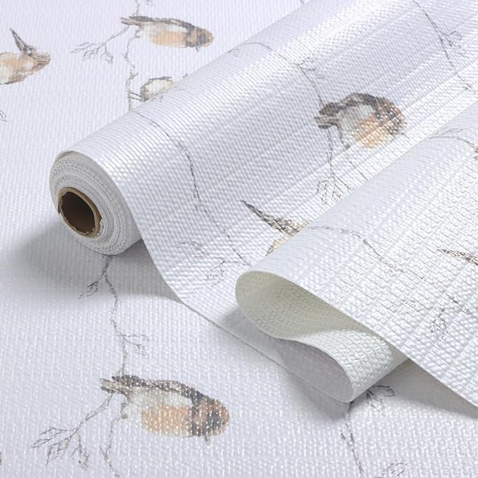 Shelf Liner for Kitchen Cabinets Non Adhesive Drawer Liner,Cabinet Liner for Shelves,Non Slip Kitchen Drawer Liners for Dresser,Waterproof Shelf Paper for Refrigerator,Cupboard,12In x 16.4FT - Image 8