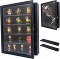 Shadow Box with Shelves, Black 11x14 Deep Memory Shadow Box Display Case for Trinket ,Keepsake Collectibles, Coins Military Medals Pins Wedding Flowers by Unknown