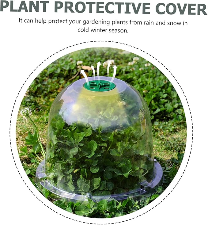 Garden Plant Dome with Light Transparent Reusable Plant Cover for Heat Preservation and Humidity Control for - Image 6