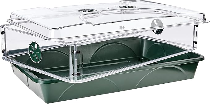EarlyGrow 93774 Domed Propagator, 1 Height Extender, Green - Image 3