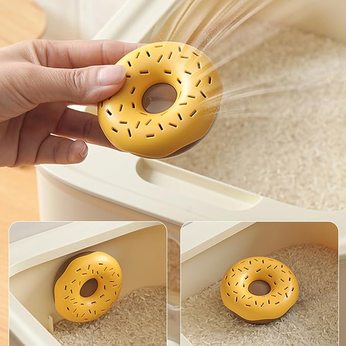 Doughnuts Shape Storage Organizers with Reusable Designs Accessory for Closet Shoe Cabinet Travel - Image 4