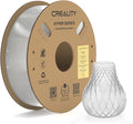 Creality Official Hyper PETG Filament 1.75mm, High Speed 30-600mm/s 3D Printer Filament PETG, Dimensional Accuracy ± 0.03 mm, Fit Most 3D Printers, 1KG(2.2lbs) Spool Transparent by Creality