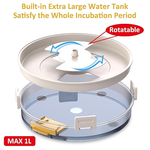 18 Egg Incubator with Automatic Egg Turning and Humidity Control, Intelligent Egg Incubator with Automatic Temp. Adjustment - Image 5