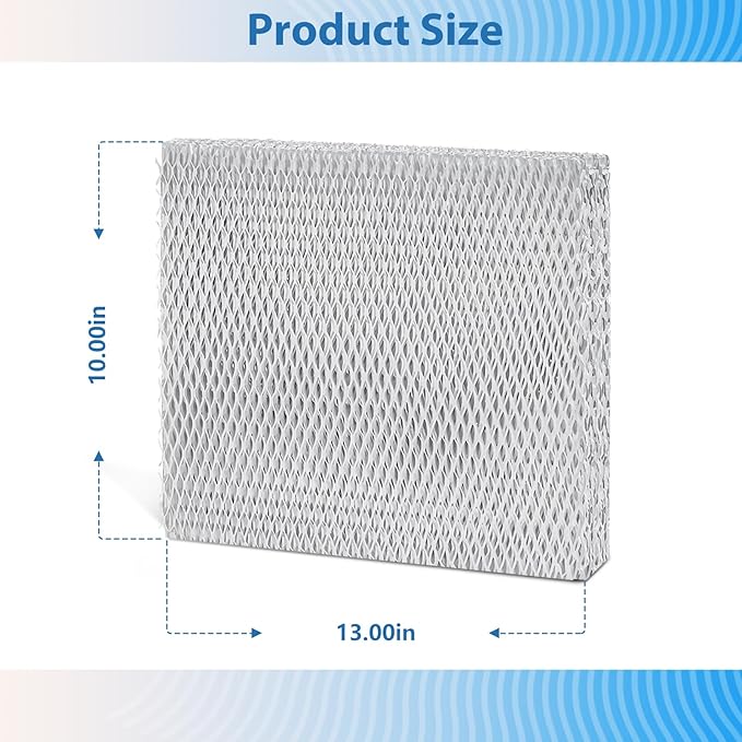 35 Water Panel Humidifier Filter Pad Replacement for Aprilaire 600 600A 600M 700 700A 700M 760 760A 768 350 360 560 560A 568 Whole House Humidifiers; Furnace Humidifier Filter(2 Pack Aluminum Mesh) - Image 6