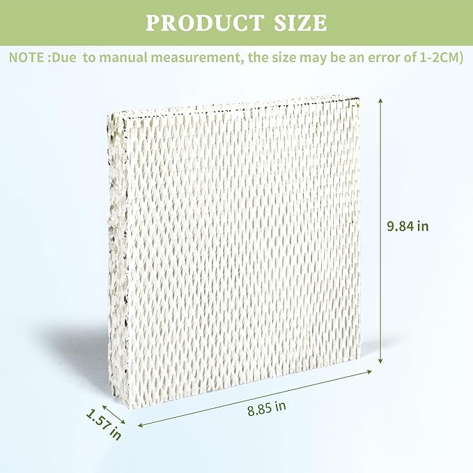 HC22P Humidifier Filter Pad Replacement, 4 Pack Compatible with Honeywell HE100 HE150 HE220 HE240 & Aprilaire 110 220 550 550A Water Panel, Honeywell Humidifier Filter Wick Replacement - Image 2