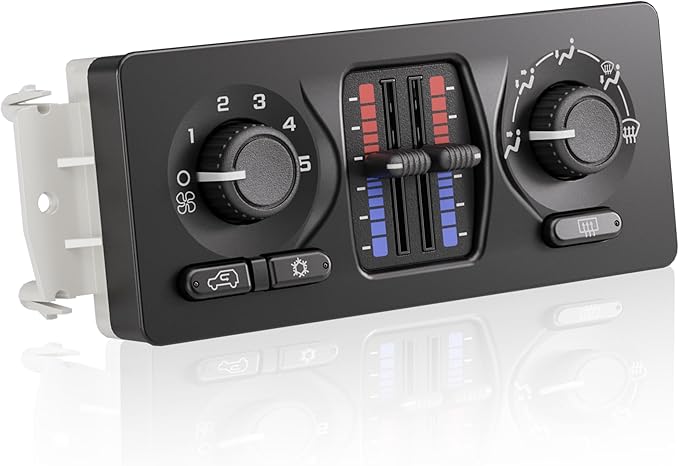 599-210XD Climate Control Module AC Heater HVAC Panel Compatible with 2003-2007 Chevy Silverado GMC Sierra 1500 2500 3500 Tahoe Suburban Avalanche Trailblazer Yukon XL Envoy Buick Cadillac Isuzu Saab by YBC