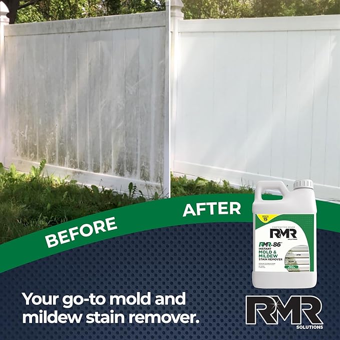 RMR-86 Instant Mold Stain and Mildew Stain Remover Spray - Scrub Free Formula, 2.5 Gallon (320 Fl Oz) - Image 2