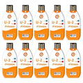 Frigga 10pcs USB Temperature Data Logger Single Use Temperature Recorder 100 Days High Accuracy Thermometer Monitor 14400 Points with PDF CSV Report,U2 by Frigga