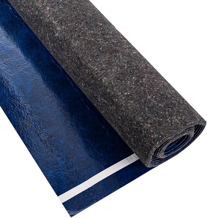 3-in-1 Premium Felt Underlayment with Vapor Barrier with pre-Attached Tape Seal- Bestlaminate - Green - 3mm - 100sq.ft./roll - Image 4