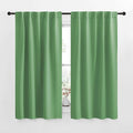 NICETOWN RV Curtains for Camper Windows - (Forest Green Color) 34x54 Inch, 2 Panels Set, Thermal Insulated Room Darkening Blackout Drapes/Draperies with Rod Pocket & Back Tab for Half Window by NICETOWN
