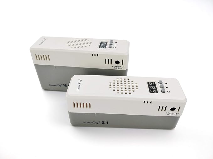 HumidiCup® M1 Electronic Cigar Humidifier, For 100-300 Cigar Capacity Humidors, 40% to 90% Setting Range, Stable Humidity Control - Image 6