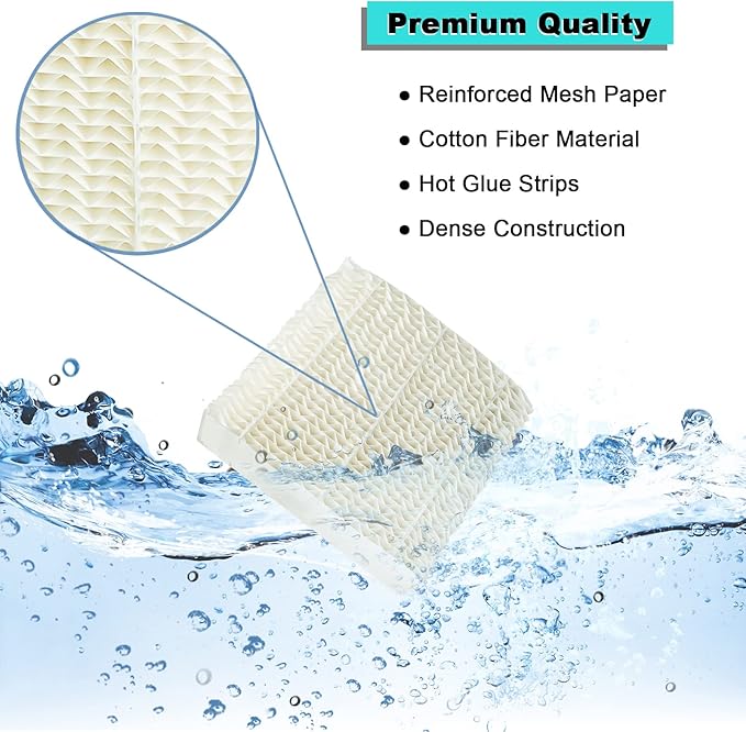 2 Pack 1043 Humidifier Super Wick Filter Compatible with Essick Air AIRCARE EP9800, EP9700, EP9500, EP9R800, EP9R500, 831000, 826800, 826000, 821000 and Bemis Space Saver 800, 8000 Series Humidifiers - Image 3