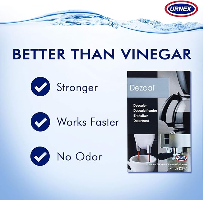 Descaling Powder Solution - 4 Uses - Activated Scale Remover for use with Keurig 1.0/2.0, Home Coffee and Espresso Machines, Kettles, Garment Steamers - Image 5