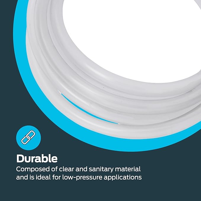 Eastman 1/2 Inch ID (5/8 Inch OD) PVC Clear Vinyl Tubing,10 Foot Length,98568,(Pack of 10) - Image 6
