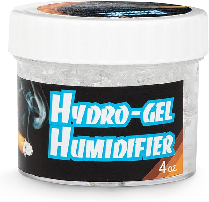 Hydro-Gel Cigar Humidor Humidifier 4oz Jar Convenient & Easy All In One Solution For Humidification - Maintains the Ideal Moisture Balance, 2.10x2.30 by Unknown
