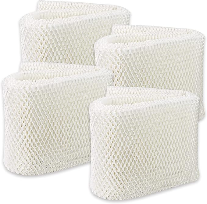 Funmit MAF1 Super Humidifier Wick Filter (4 Pack) Replacement for Air-Care MA1200, MA1201, MA0950 and Kenmore 14906, 14410, 14411, 15412, 29979, 29980, 29981, 29982 Humidifiers by Funmit