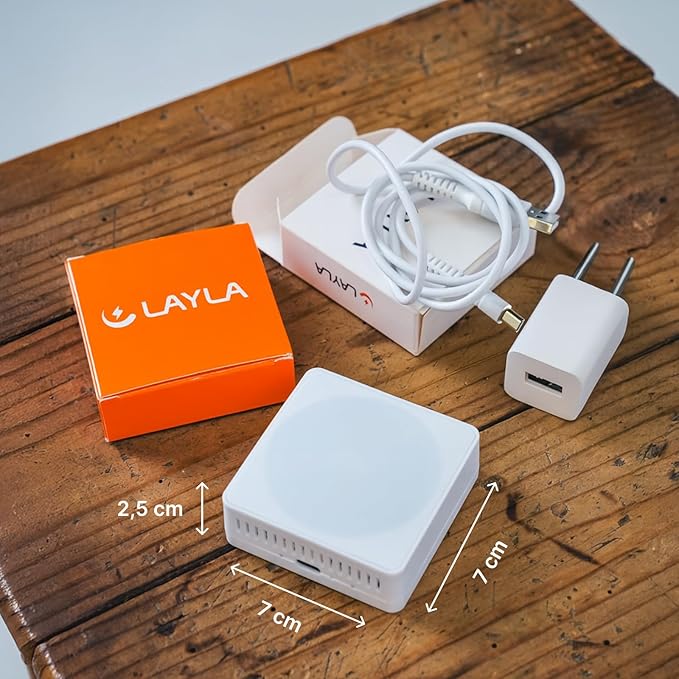 Smart Sensor for Air Quality Monitor, AC Control CO, WiFi Quality, Energy Savings Monitoring | Ideal for Airbnb, Homes & Offices | Tracks Temp, Humidity, Smoke, Noise & More - Image 3
