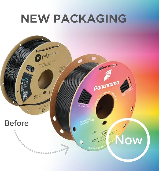 Polymaker Panchroma Translucent PLA Filament, Translucent Cyan 1.75mm 3D Printing Filament, 3D Printer PLA Filament, Fit Most FDM 3D Printers, 1kg Spool (2.2lbs) - Image 7