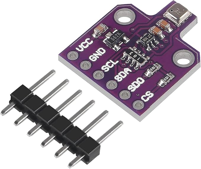 1pcs BME680 CJMCU-680 4-in-1 Environmental Sensor Module - Temperature, Humidity, Pressure & Gas Detection by Unknown