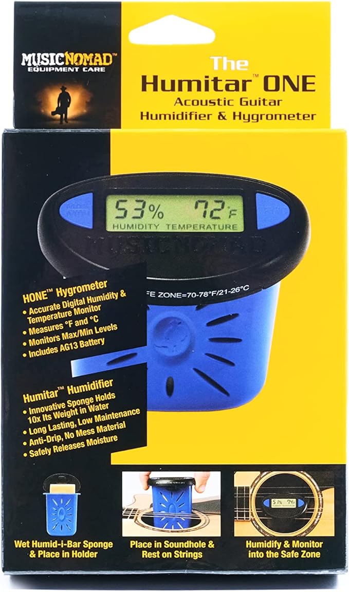 The Humitar ONE - Acoustic Guitar Humidifier & Hygrometer - Image 8