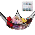 Stuffed Animal Hammock, Jumbo Toy Storage Net 83" Wall Sling Corner Extra Large Kids Children Mesh Toy Net Organizer (Black, 83 Inch) by KOHUIJOO