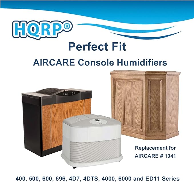 HQRP Wick Filter Replacement for Essick Air AIRCARE 1041 compatible with AIRCARE Essick Air 400, 500, 600, 696, 4000, 6000, 4D7, 4DTS, ED11 series Console Humidifiers - Image 4
