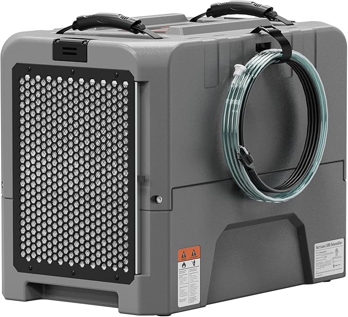 Abestorm LGR Commercial Dehumidifier, 180 PPD Crawl Space Dehumidifier with Pump, Drain Hose, Auto Defrosting Dehumidifiers for Crawl Space, Large Space, Basement, Industrial Use by AbestormSolutionsINC