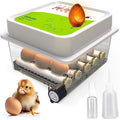 Incubators for Hatching Eggs - 12 Eggs - Ideal All Ages | Egg Incubator with Automatic Egg Turning and Humidity Control - Integrated Egg Candler - Okkobi OBI-12 by OKK%C3%96BI