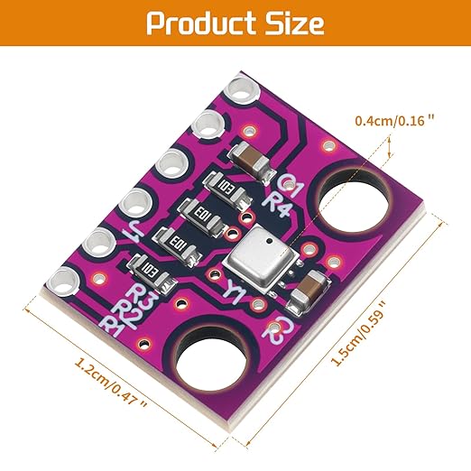 4pcs BME280 3.3V Sensor Module GY-BME280-3.3 Atmospheric Pressure Sensor Temperature Humidity Sensor I2C Interface Compatible with Arduino - Image 7