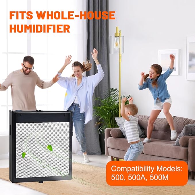 H510EZ1A Humidifier Filter Replacement, Water Panel Humidifier Replacement kit Compatible with Aprilaire Humidifier Models 550 558 with Nozzle Humidifier Filter Kit - Image 4