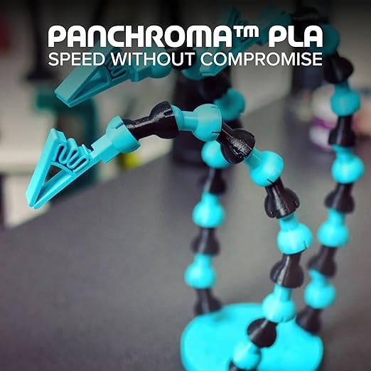 Panchroma PLA Polymaker Teal 3D Printer Filament, 1.75mm, 1kg Spool, Easy to Print, High Speed Printing, Tangle Free, AMS Compatible, Perfect for Toys, Decor, Miniatures, Models & Cosplay - Image 2