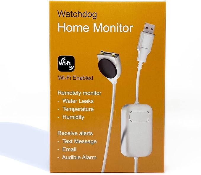 Watchdog Home Monitor - Water, Temperature, Humidity, and Power Outage Alarm Sensor with WiFi - Image 7