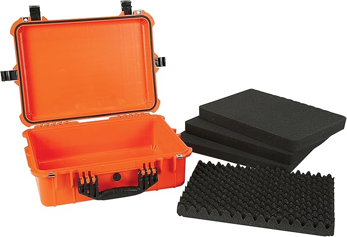 Strongway 20in. Plastic Waterproof Storage Case, Orange, Model# MJ-6060_ORG - Image 8
