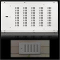 Foundation Vent Cover for Crawl Space,Crawl Space Vent Cover for Garage Attic Home Improvement,16”x8.7” Outdoor Foundation Air Wall Vent with Damper&Screen Reduce Moisture,Fit16"x8"Rough Opening,White by JIANBENKJ