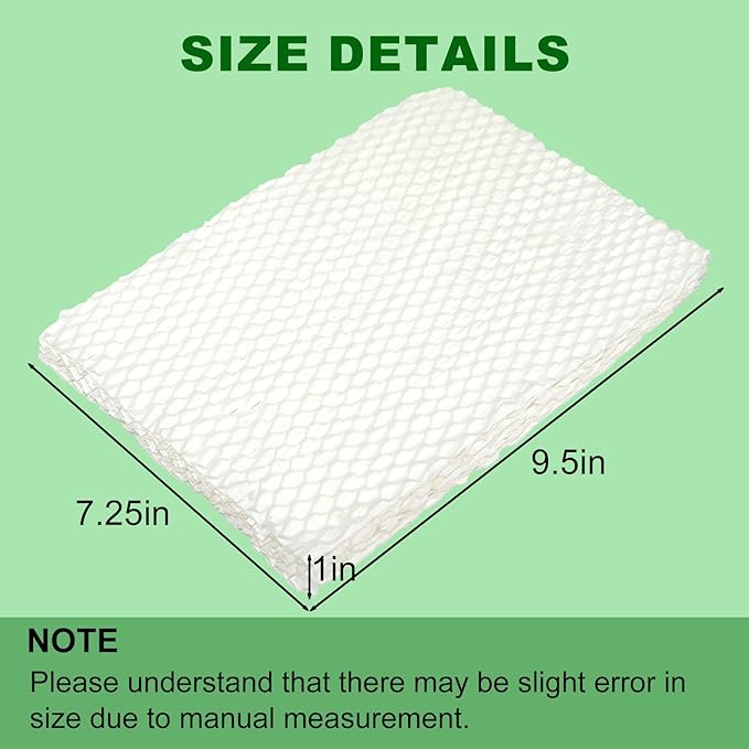 MD1-0034 Humidifier Replacement Wick Filters + Brush, Compatible with Vornado Evaporative Humidifier Evap40, Evap2, EV3, EV100, EV200, EVDC300, EVDC500, EVDC505 (Not for Evap3), 4-Pack (4) - Image 3