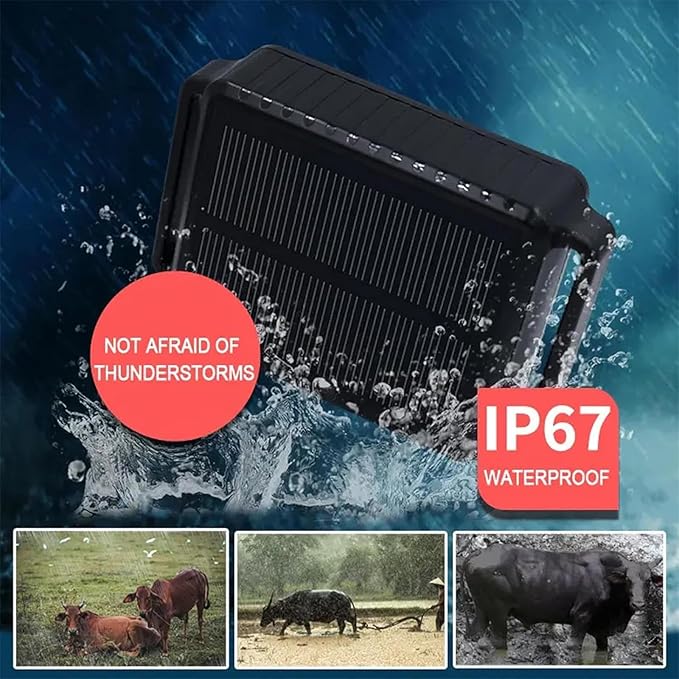 Animal Tracker, Solar GPS Locator Device for Cattle, Sheep, Goats and Horses, Real-time Positioning/Waterproof - Image 7