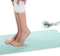 Non Slip Bathtub Mat Shower Mat for Tub - Loofah Bath Mats for Bathroom - 31x16 Bathtub Floor Mat - Textured Anti Slip Bath Mat Without Suction Cups - Secure Mat for Wet Areas (31x16 Aqua Green) by ENKOSI