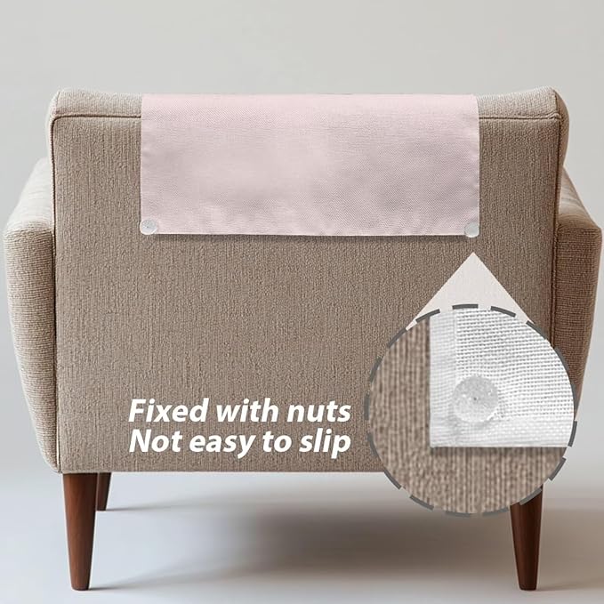 Flower Fashion Headrest Cover for Recliner Non Slip Recliner Decorative Headrest Slipcovers Wear Resistant Slipcover for Sofa Easy to Install Mother's Day Decor - Image 6