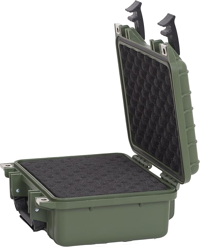 MEIJIA Portable All Weather IP67 Waterproof Protective Case,Hard Camera Case,Dry Case with Customizable Foam,Fit Use Of Drones,Camera,Equipments,10.62 x9.68x4.87inches - Image 7