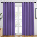 NICETOWN Lilac Purple Blackout Curtains 84 inch Length, Grommet Top Room Darkening Drapes for Bedroom Living Room, Light Blocking Window Covering for Privacy (W66 x L84 Inch, 1 Panel) by NICETOWN