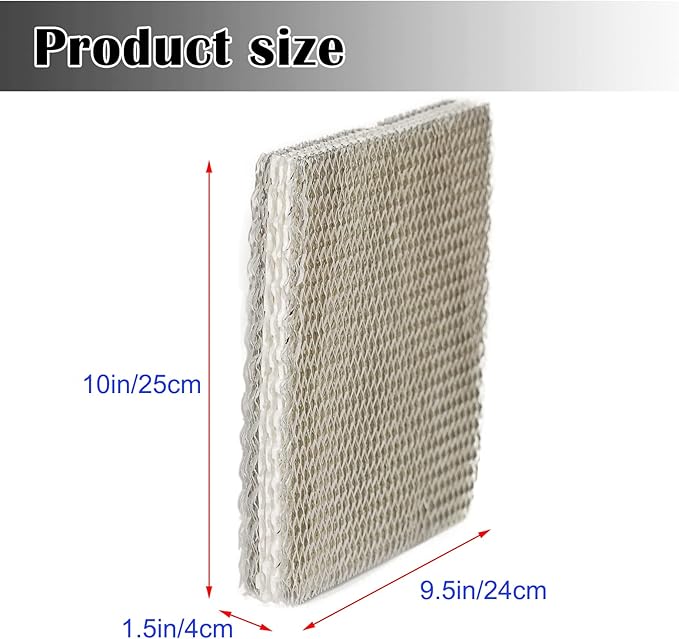 HIFROM 2Pack Replacement Humidifier Wick Filters Compatible with Lennox Healthy Climate #10 X2660 WB2-12 WB2-12A HCWB2-12 HCWB2-12A WB3-12 WB3-12A HCWB3-12 HCWB3-12A Humidifier - Image 2