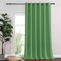 NICETOWN Blackout Curtains & Drapes - Privacy Thermal Efficiency Backdrop Curtains for Bedroom Room Divider Living Room Patio Sliding Glass Door, Wide 80 x Long 144 inch, Froest Green, 1 Panel by NICETOWN