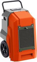MOUNTO 180Pints LGR Industrial Dehumidifier with Pump and Drain Hose, Portable Commercial Dehumidifier with Wheels for Home, Basements, Garages, and Job Sites (Orange) by MOUNTO