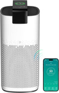 Air Purifiers for Home Large Room Up to 3600 Ft² with PM 2.5 Air Laser Sensor, HEPA 4-in-1 Filter for Airborne Particles, Sleep Mode for Allergies, Pet Hair in Bedroom, MR7566-WF, White, 1Pack+3Modes by Unknown