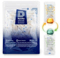Dry & Dry 1 Gram [50 Packets] Orange Indicating Silica Gel Packets Desiccants - Food Safe Silica Packs, Silica Gel, Silica Packets, Desiccant Packs for Food Storage by DryDry
