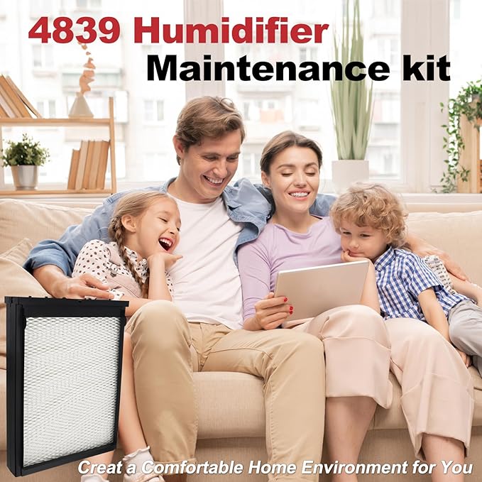 4839 Humidifier Maintenance Kit with Model No. 35 Water Panel, Replacement Filter Whole Home Humidifiers 600, 600A, 600M Models Humidifier Parts & Accessories - Image 7
