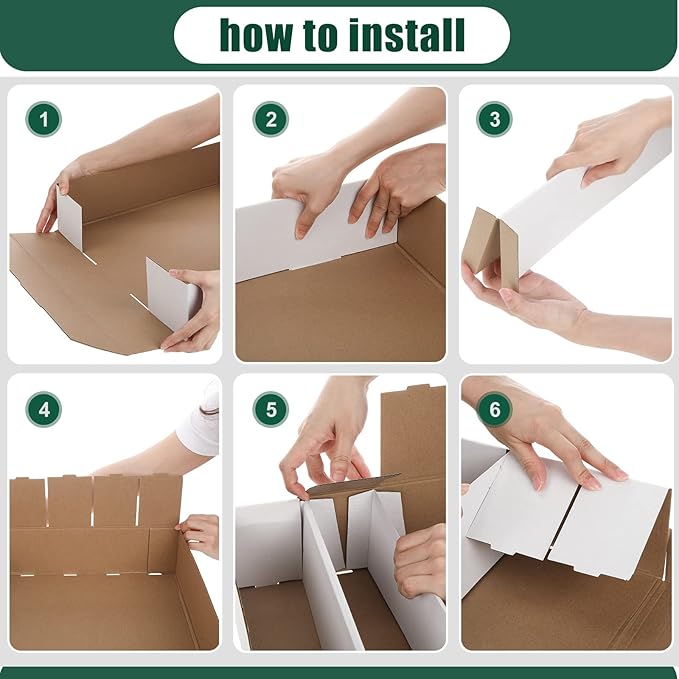 Yexiya 3 Pcs 5000 Count Card Storage Boxes for Trading and Gaming Cards White Cardboard Organizer with Divider Collector Holders Collectibles Box for Sports Basketball Collecting - Image 3