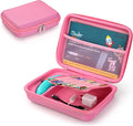Case Compatible with 3Doodler Start+ Essentials for 3D Pen Set for Kids, Carrying Holder Fit for Printing Pens, Storage Organizer for Printing Filament Refill, Micro-USB Charger (3D-05-Pink) by TATAVR
