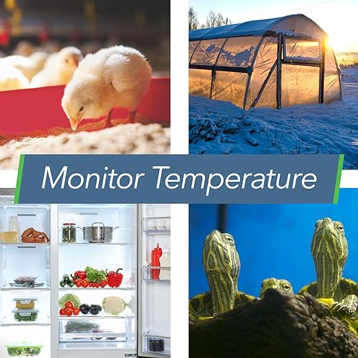 SensorPush HTP.xw Smart Temperature Sensor & Humidity Sensor - Thermometer, Barometer, & Hygrometer w/App Monitoring - Premium Heat Index, Barometric Pressure Gauge, Temperature and Humidity Monitor - Image 4